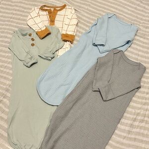 Newborn Cloud Island Nightgowns